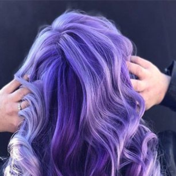 Mermaid Pink and Purple Hair