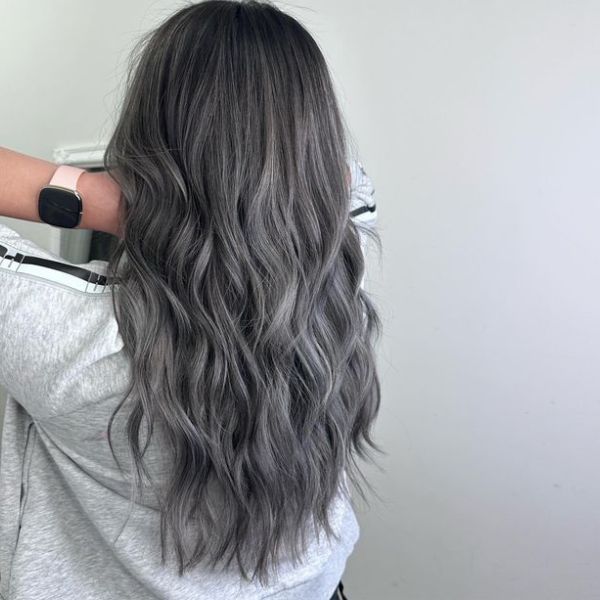 hair color light ash gray