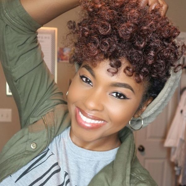 Short crochet hairstyles with curly hair